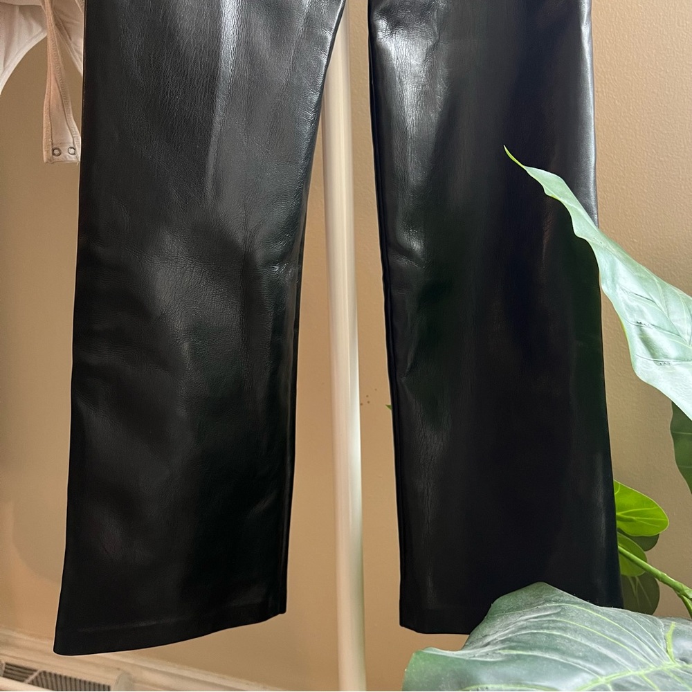 NWT Aritzia Wilfred Melina Pants Black - Picture 8 of 10
